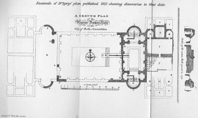 Plate VI. Facsimile of Dr. Sprys' plan published 1822 shewing discoveries to that date.