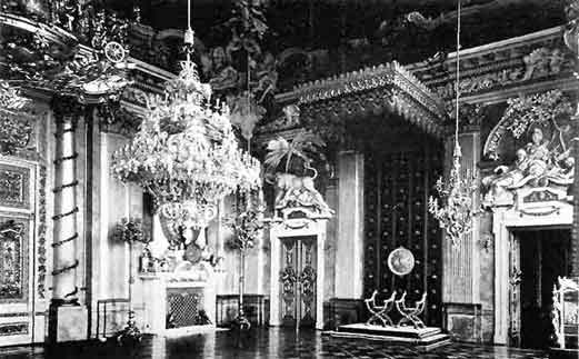 THE THRONE-ROOM OF THE ROYAL PALACE, BERLIN.