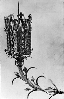 LI. Wrought Iron Lantern on the Palazzo Bocella, Lucca.