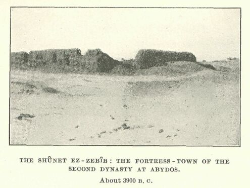 089.jpg the Shunet Ez-zebib: The Fortress-town, About 3900 B.c. 