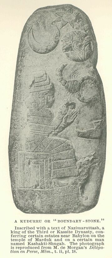 256.jpg a Kudurru Or 'boundary-stone.' 