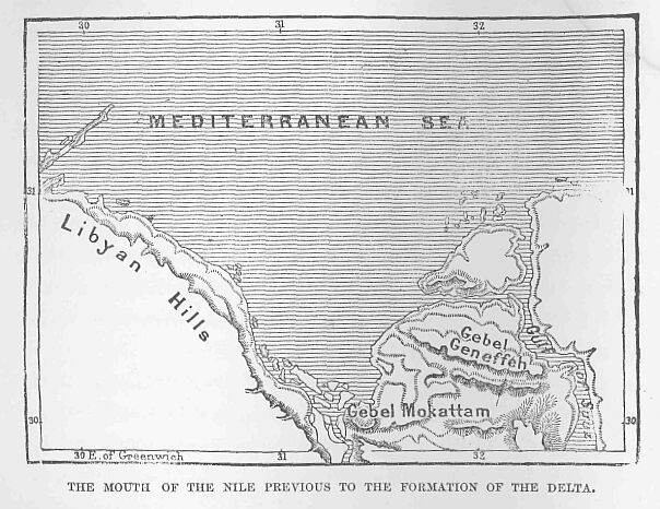 006.jpg the Mouth of The Nile Previous to The Formation Of the Delta. 