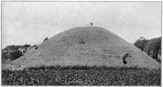 Vluchtberg te Boudewijnskerke, gemeente Zoutelande.