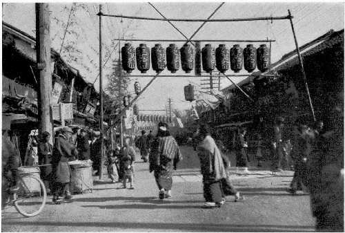 The main street in Kobe