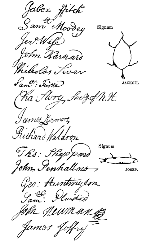 signatures