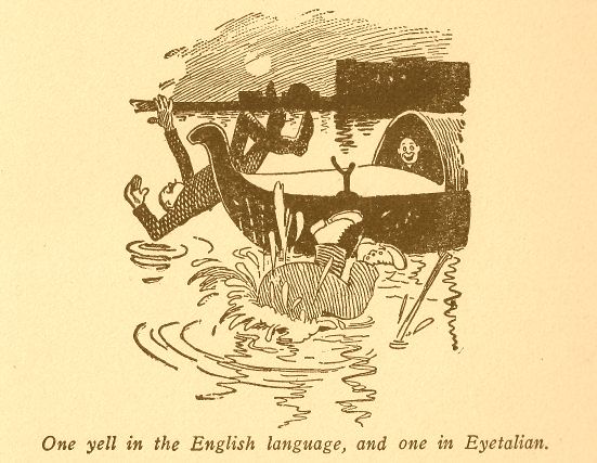 Overboard, One Yell in the English Language, One In Eye-talian 193 