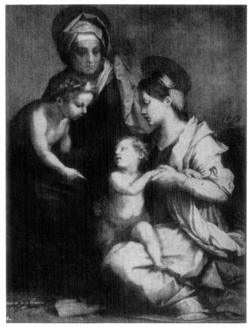 HOLY FAMILY BY ANDREA DEL SARTO