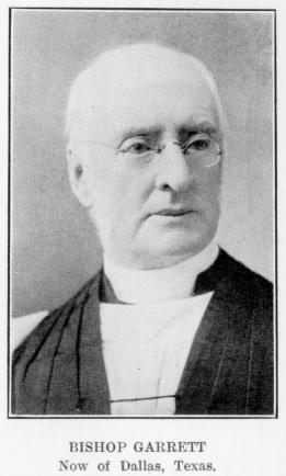 [Portrait: Bishop Garrett.]