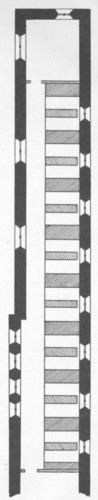 Fig. 42. Plan of the Library in Wells Cathedral. Scale 1/10 inch=1 foot.