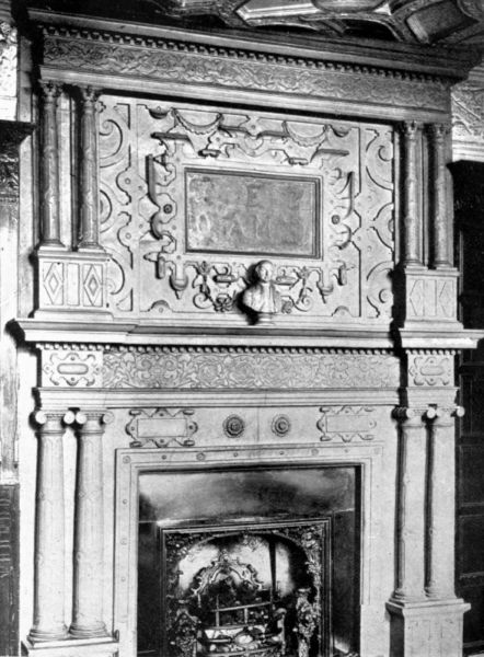 CHIMNEY-PIECE IN ELTON MANSION, SMALL STREET, BRISTOL.