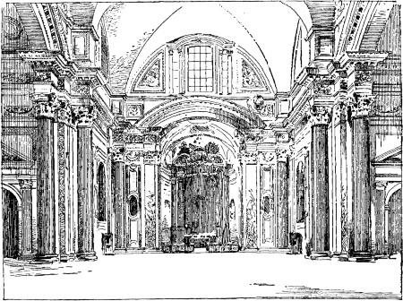 INTERIOR OF SANTA MARIA DEGLI ANGELI