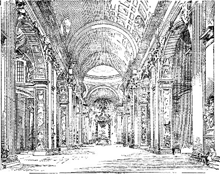 INTERIOR OF SAINT PETER'S