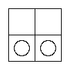 Diagram representing x prime does not exist