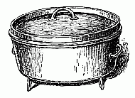 A Dutch oven.