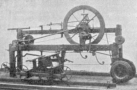 Crompton's spinning mule.