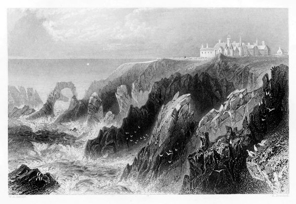 SLAINES CASTLE,—NEAR PETERHEAD.