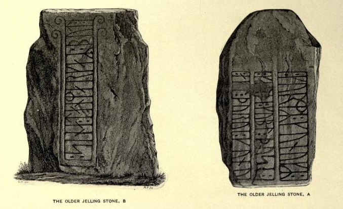 THE OLDER JELLING STONE, A—THE OLDER JELLING STONE, B