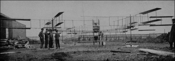 Brguet Gyroplane During Construction